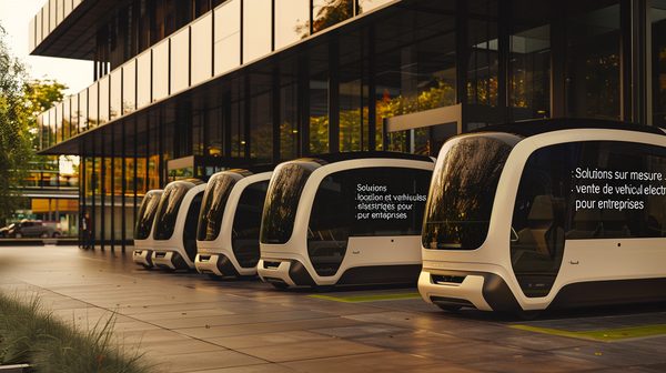 Solutions sur mesure : location et vente de véhicules électriques pour entreprises